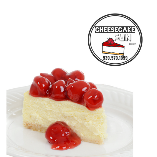 DON LUIS Classic Cherry Cheesecake (Slice)