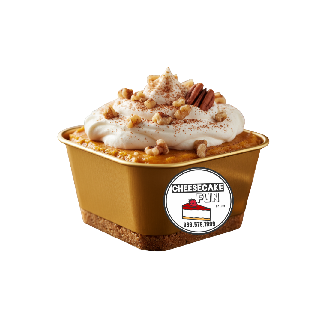 Pumpkin Spice Cheesecake Cup