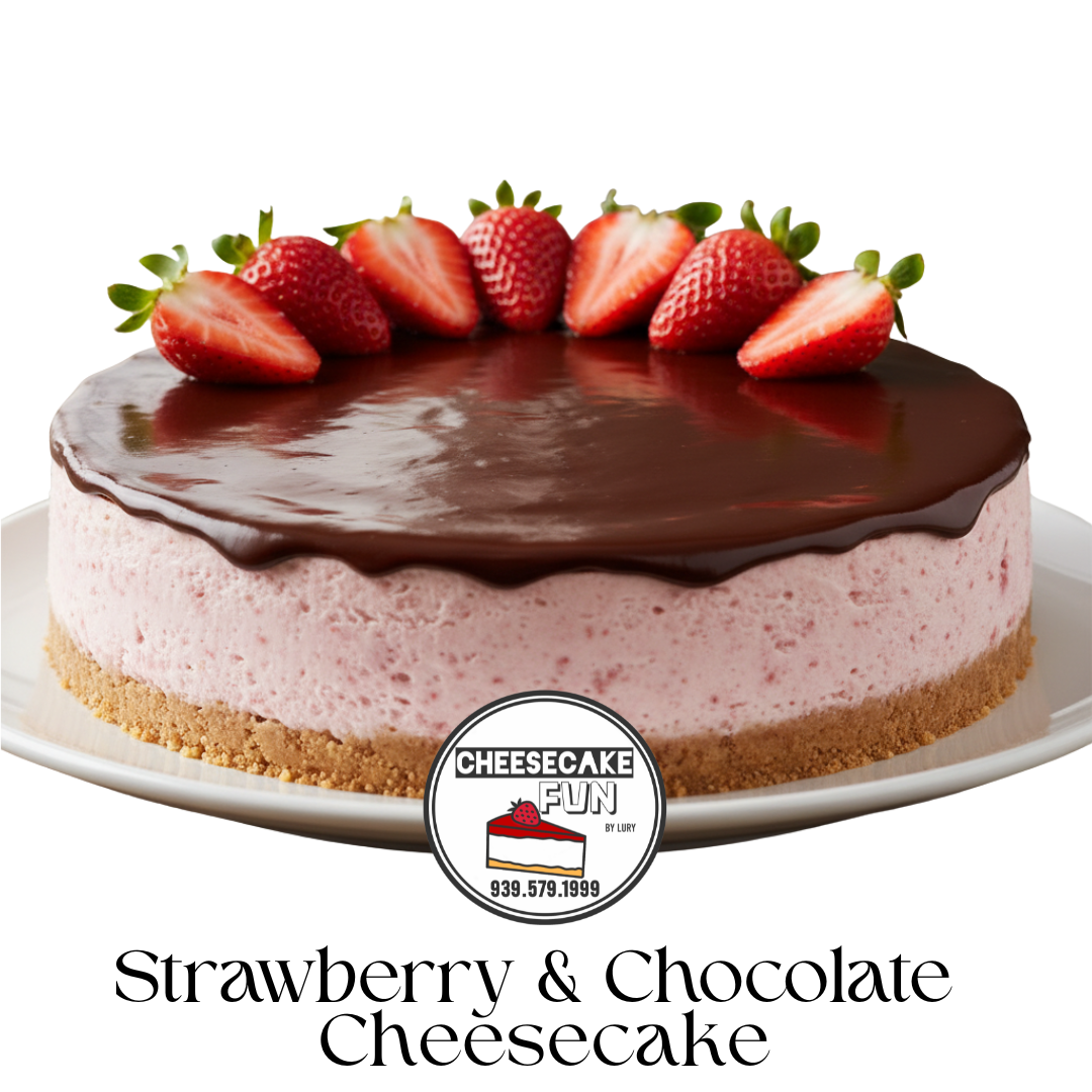 Strawberry Chocolate Cheesecake PARTY