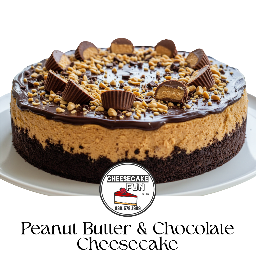 Peanut Butter Chocolate Cheesecake PARTY
