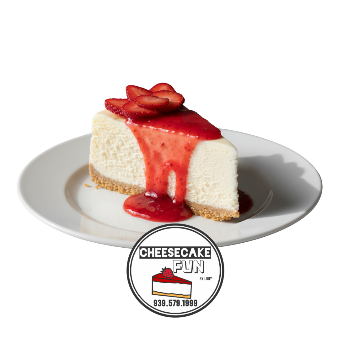 STRAWBERRY Classic Cheesecake (Slice)