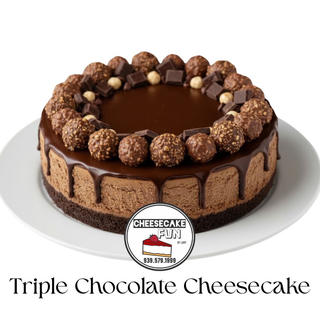 Triple Chocolate Cheesecake PARTY