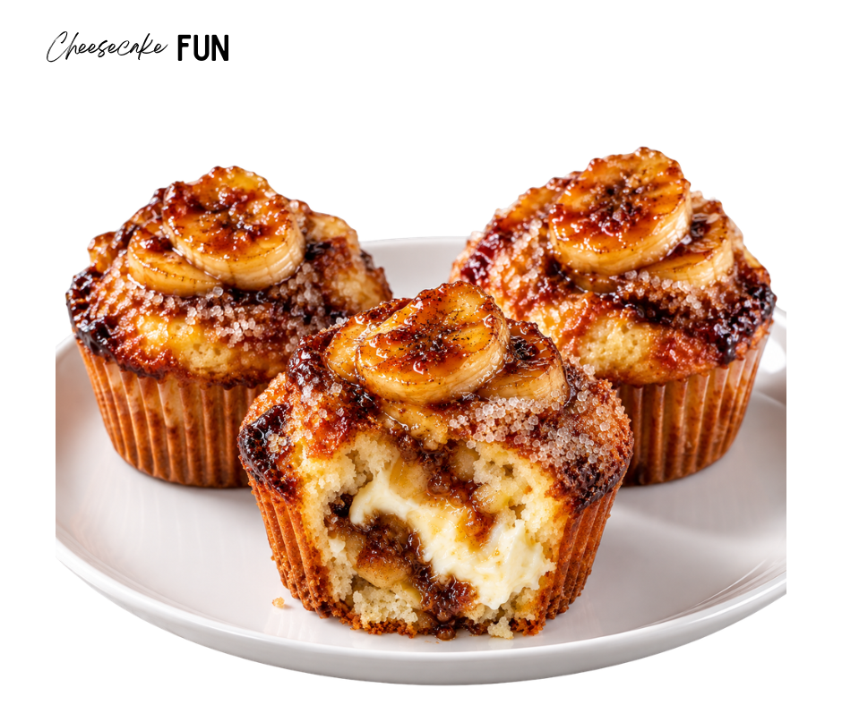 Banana Cheesecake Muffin
