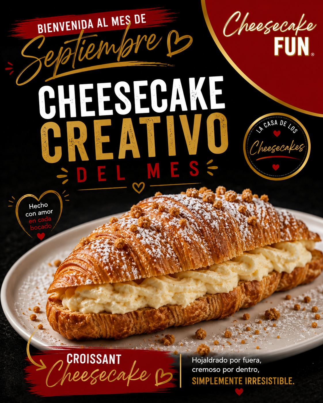 Crossaint Cheesecake