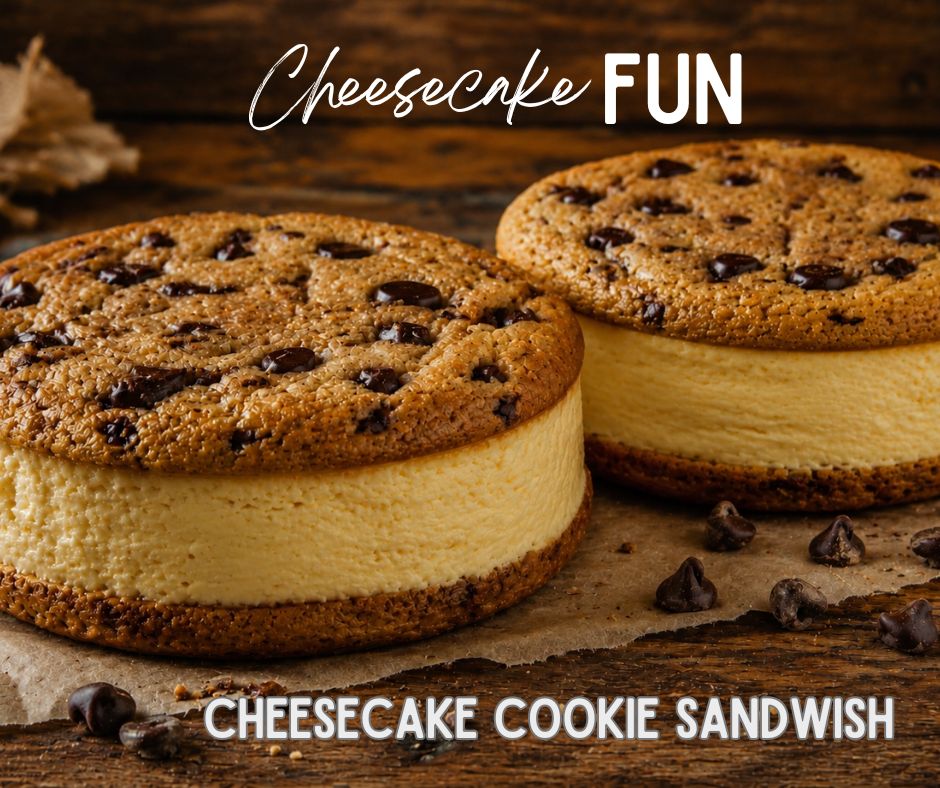 Cheesecake Cookie Sandwish