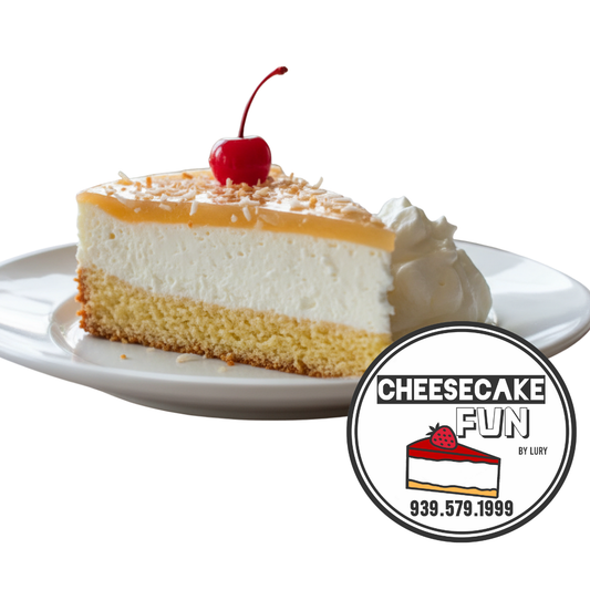 Piña Colada Cheesecake