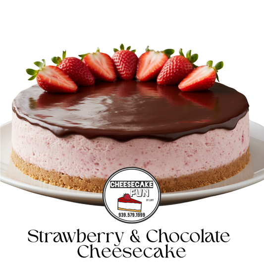 Strawberry Chocolate Cheesecake PARTY