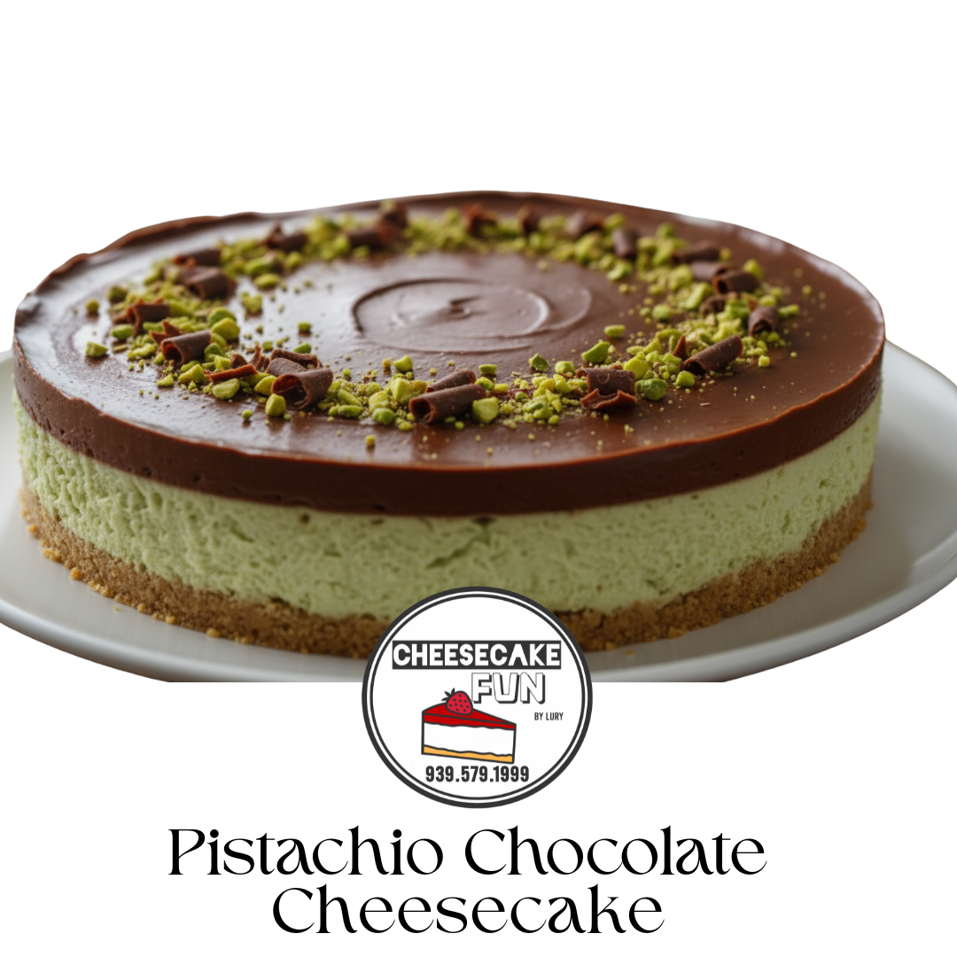Pistachio Chocolate Cheesecake PARTY