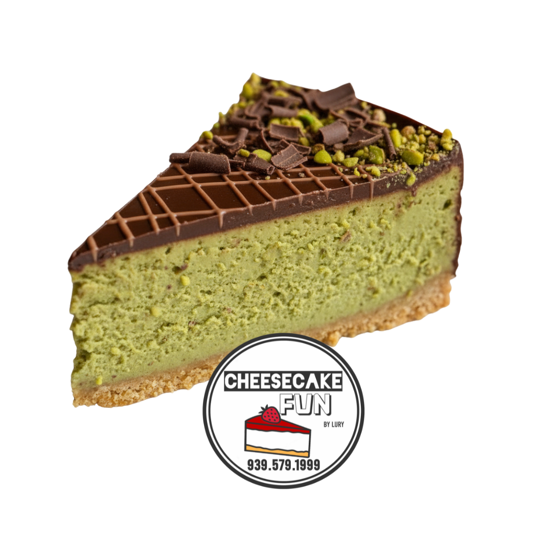 Pistachio Chocolate Cheesecake