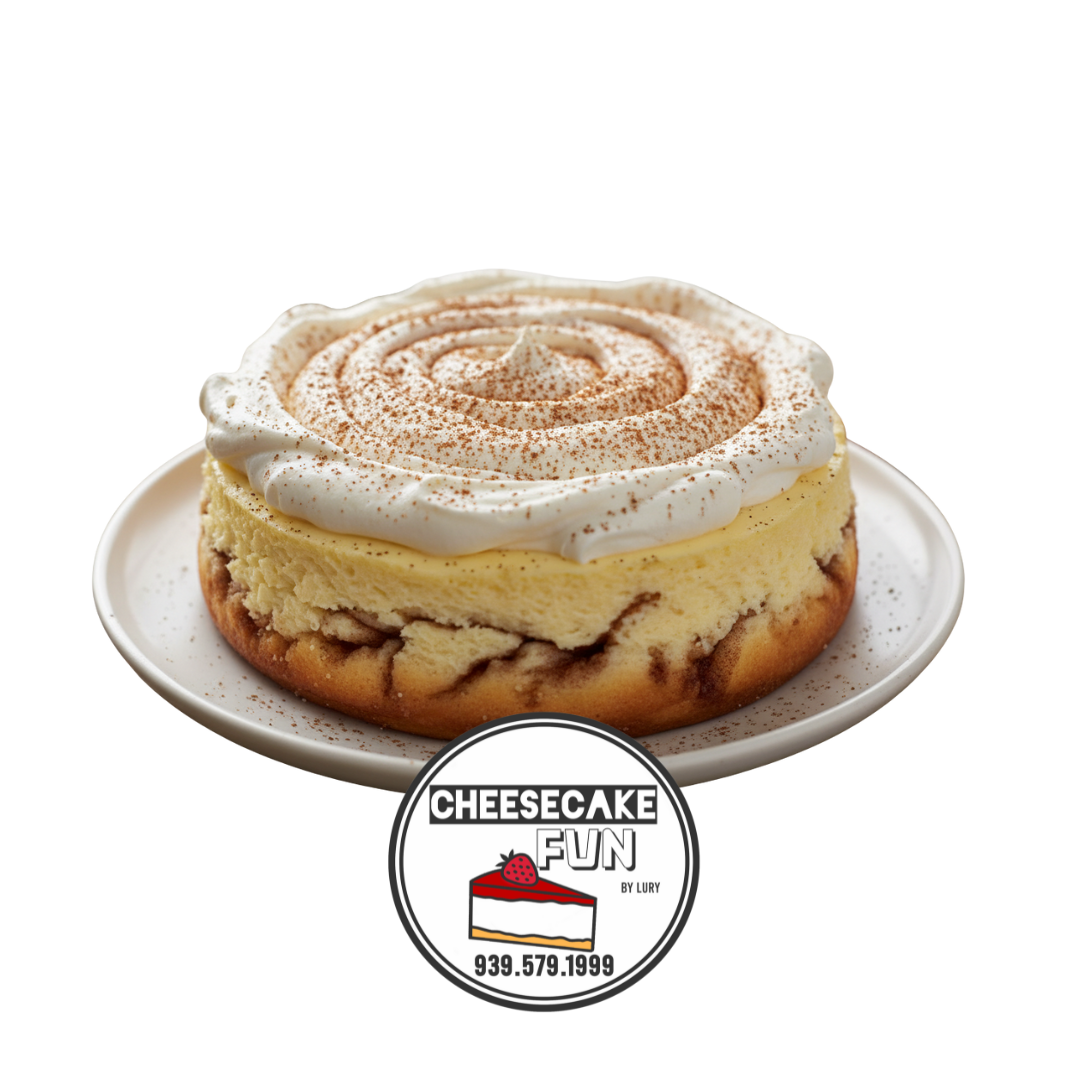 Cinnamon Rolls Cheesecake Premium Style