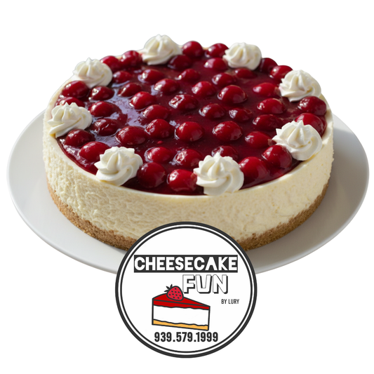 "Don Luis" Cherry Classic Cheesecake PARTY