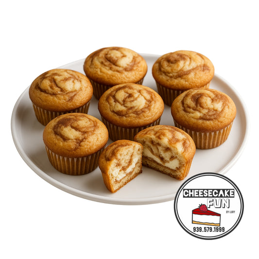 Cinnamon Cream Cheese Muffins (SF, Keto, GF)