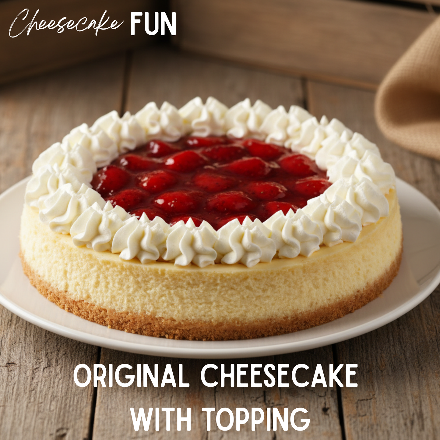 Original Cheesecake WITH TOPPING