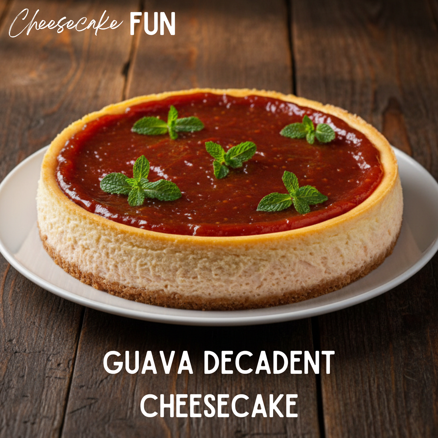 Guava Decadent Cheesecake