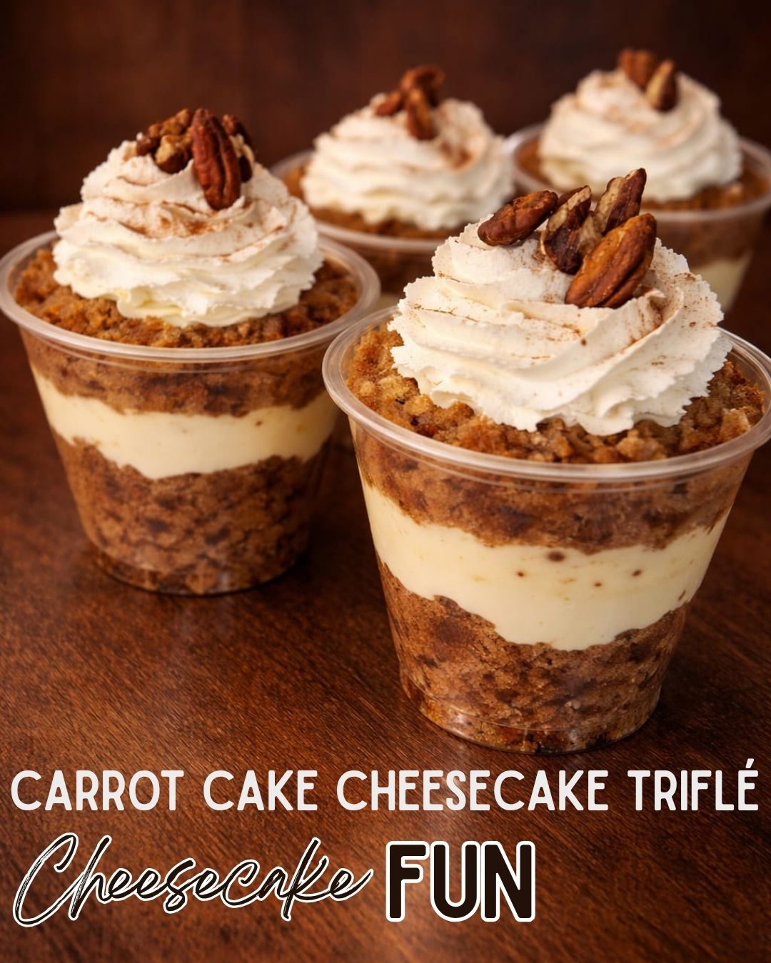 Carrot Cake Cheesecake Triflé