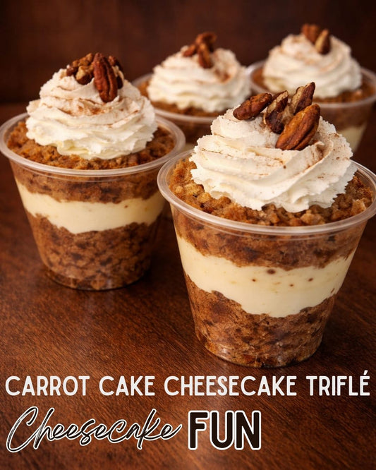 Carrot Cake Cheesecake Triflé