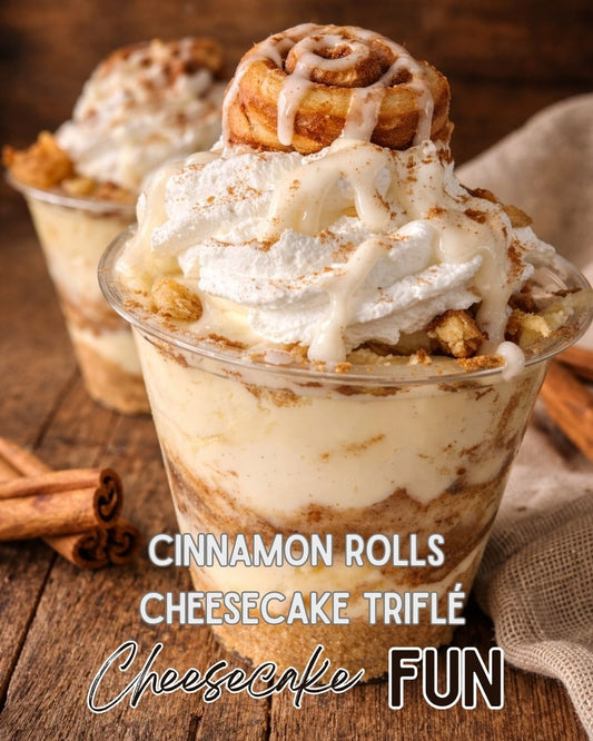 Cinnamon Rolls Cheesecake Triflé