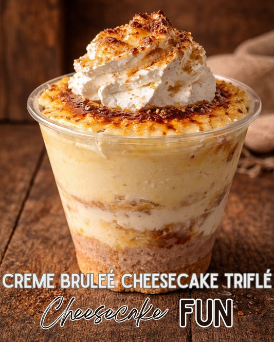 Creme Bruleé Cheesecake Triflé