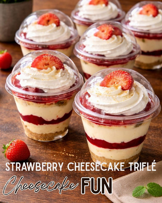 Strawberry Cheesecake Triflé