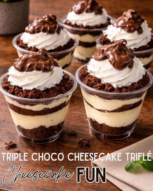 Triple Chocolate Cheesecake Triflé
