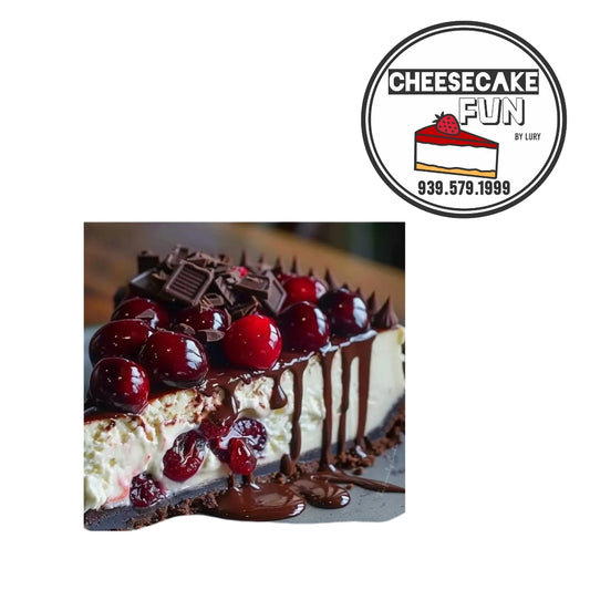 SUGAR FREE Black Forest Cheesecake